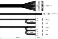 Akyga AK-B1-450 zdroj 450 W Pasívny 120 mm