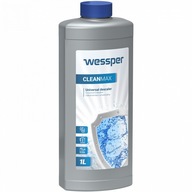 Tekutý odstraňovač vodného kameňa z kávovarov, univerzálny, veľký, Wessper Cleanmax 1l