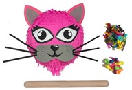 PINIATA cat kitty kitty pink doplnky