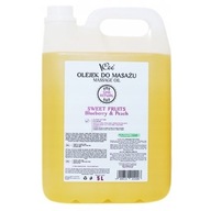 PRÍRODNÝ VEGÁNSKY MASÁŽNY OLEJ VCEE BLUBERRY&PEACH 5L