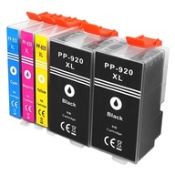 5x ATRAMENT PRE HP 920XL OFFICEJET 7500A WIDE E910a