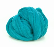 Vlna česaná MERINO 22-24mic LAZUR 500g