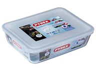 RIO ODOLNÁ NÁDOBA S viečkom PYREX 22x17 1,5 l