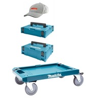 Makita P-83886 Platforma na kolesách + Makpac 1 a 2