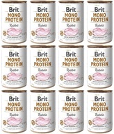 Brit Mono Protein Rabbit 12 x 400 g