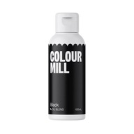 Olejové farbivo - Color Mill - Black, 100 ml