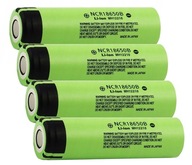 4x PANASONIC BATTERY CELL 3400mAh NCR18650B