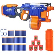 NERF LAUNCHER HYPERFIRE AUTOMATIC x2 CIELE ČASOPISU