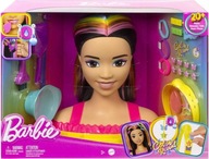 Barbie. Stylingová hlava Čierne vlasy HMD81