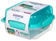 LUNCHBOX SISTEMA STACK TO GO SQUARE RAŇAJKOVÝ BOX