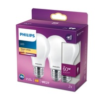 Philips LED žiarovka 929001243067 7W E27 (2 ks) teplá biela