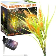 LED SOLÁRNA ZÁHRADNÁ LAMPA S PŠENIČNÝM KVETOM