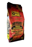 ekologické brikety na drevené uhlie 2,5 kg gril