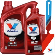 VALVOLINE MAXLIFE 5W40 MOTOROVÝ OLEJ 5W-40 5L