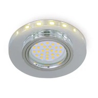 LED EYE 3W GU10 PEVNÉ okrúhle SKLO KOBI OH-38