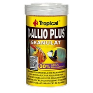 Tropica D-Allio Plus Granule Granulované krmivo pre ryby s cesnakom 100ml