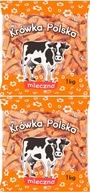 Jedność Cukríky Krówka Polska Mleczna 1 kg x2