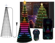 APLIKÁCIA CHRISTMAS TREE LIGHTS APP Diaľkové ovládanie DIY LED reťazec