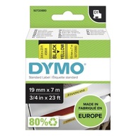 Originálna páska na tlačiareň etikiet Dymo, Dymo, 45808, S0720880, čierna dr.