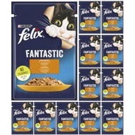 FELIX FANTASTIC Taška pre mačky Kurča 12 x 85g