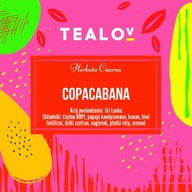 TEALOV čierny čaj COPACABANA 50g