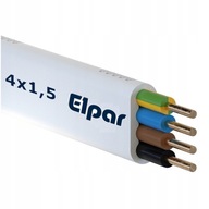 Elektrický kábel YDYp 4x1,5 plochý kábel - 25m