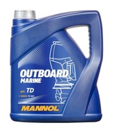 MANNOL MIX OIL 2T OUTBOARD MARINE TC-W3 API TD 4L