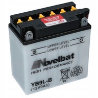 Novelbat CONV. 12V 9Ah/100A YB9L-B P+ EB9L-B