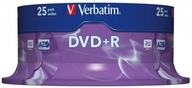 DVD+R AZO 4,7GB rýchlosť 16x torta 25ks