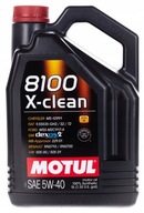 MOTUL 8100 X-CLEAN 5W40 5L.