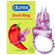 Vibračný krúžok Durex DEVIL RING s maticami