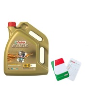 Olej Castrol Edge Titanium C3 5W30 5L + VEŠIAK