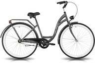 Dámsky mestský bicykel 26 LIGHT LADY Retro Eco KOŠÍK