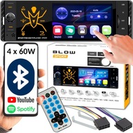 AUTORÁDIO 1-DIN BLUETOOTH USB SD AUX TOUCH 4