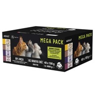 Pet Republic Saszetka Mokré jedlo pre mačacie zmes príchute 40 x 100 g