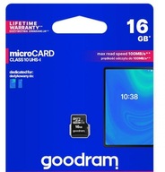 Pamäťová karta microSD UHS-I Goodram s kapacitou 16 GB