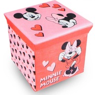 Mickey Mouse MINNIE Kreslo Pouf Toy kontajner