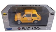 Kovový model Fiat 126p WELLY 1:21 MALUCH PRL