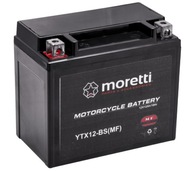 MORETTI MTX12-BS/YTX12-BS GÉL NA MOTORKU BATÉRIU AGM 12V 12AH 130A