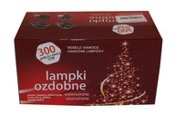 SVETLÁ NA VIANOČNÝ STROMČEK 300 LED+BLESK MODRÁ