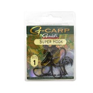 Gamakatsu G-Carp Super Hook #1 10ks zosilnené dvojité drôtené háčiky na kapry