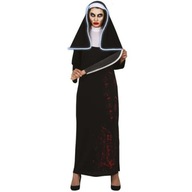 HORRIBLE NUN kostým pre dospelých HALLOWEEN L