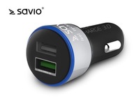 Quick Charge 3.0 Savio SA-06 autonabíjačka