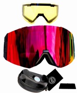 OKULIARE NA LYŽIARSKE SNOWBOARDOVÉ POLARIZAČNÉ PRILBA REVO UV S1