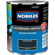 Nobiles FTALONAL Grey Antracit Pololesklý 0,7L