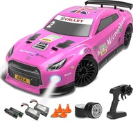 Drift Car 1/14 4WD 609PB2 Auto na diaľkové ovládanie - Brush / Pink