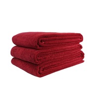 Hrubý uterák MrTowel 100x180 - 630g/m2 Červená