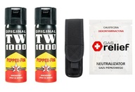 Paprikový sprej TW 1000 Pepper Fog 63ml 2 ks SET