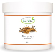 Natvita Cordyceps Sinensis prášok z huby 100 g