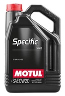 MOTUL ŠPECIFICKÝ OLEJ 5122 0W20 5L C5 STJLR.51.5122